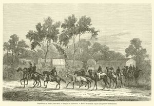Expedición de Burke (1860-1861), Salida de Melbourne de French School